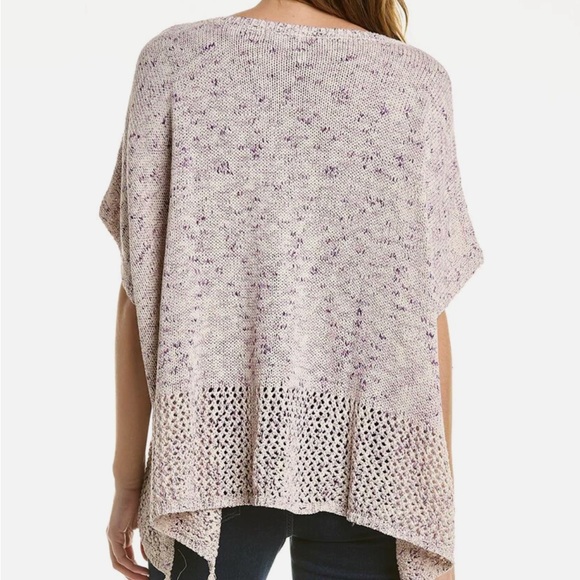 | Johnny Was | blueberry poncho sweater - Picture 2 of 7